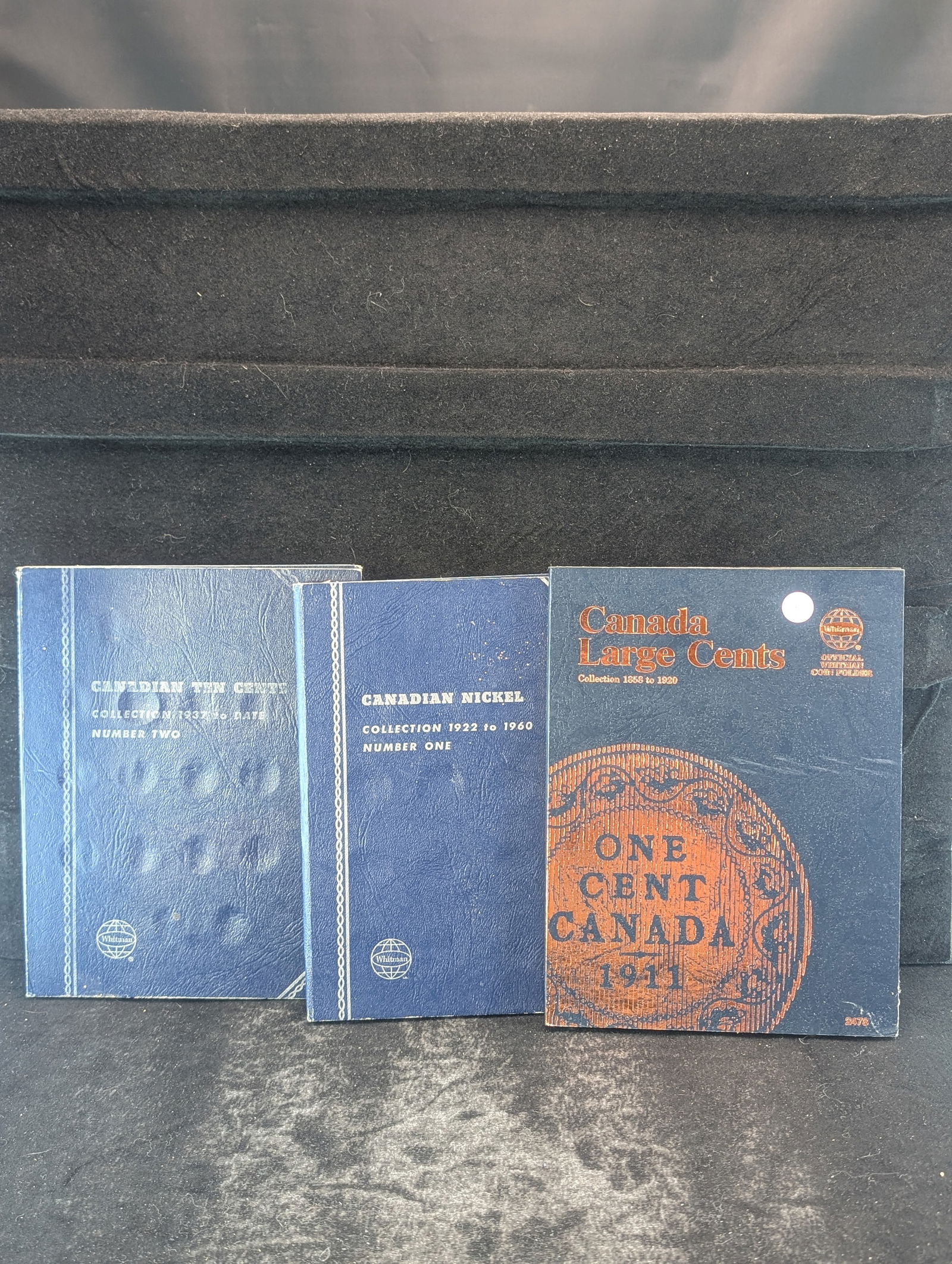 Three EMPTY Canada Coin Whitman Coin Albums (1 of 7)
