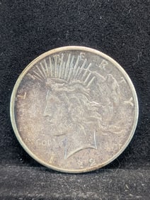 1922-S Peace Dollar (EF-AU, 90% Silver, High Grade), 103 Years Old!