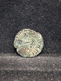 1500-1600 (Huge Details-EF) Pirate Era Coin, Over 400 Years Old!