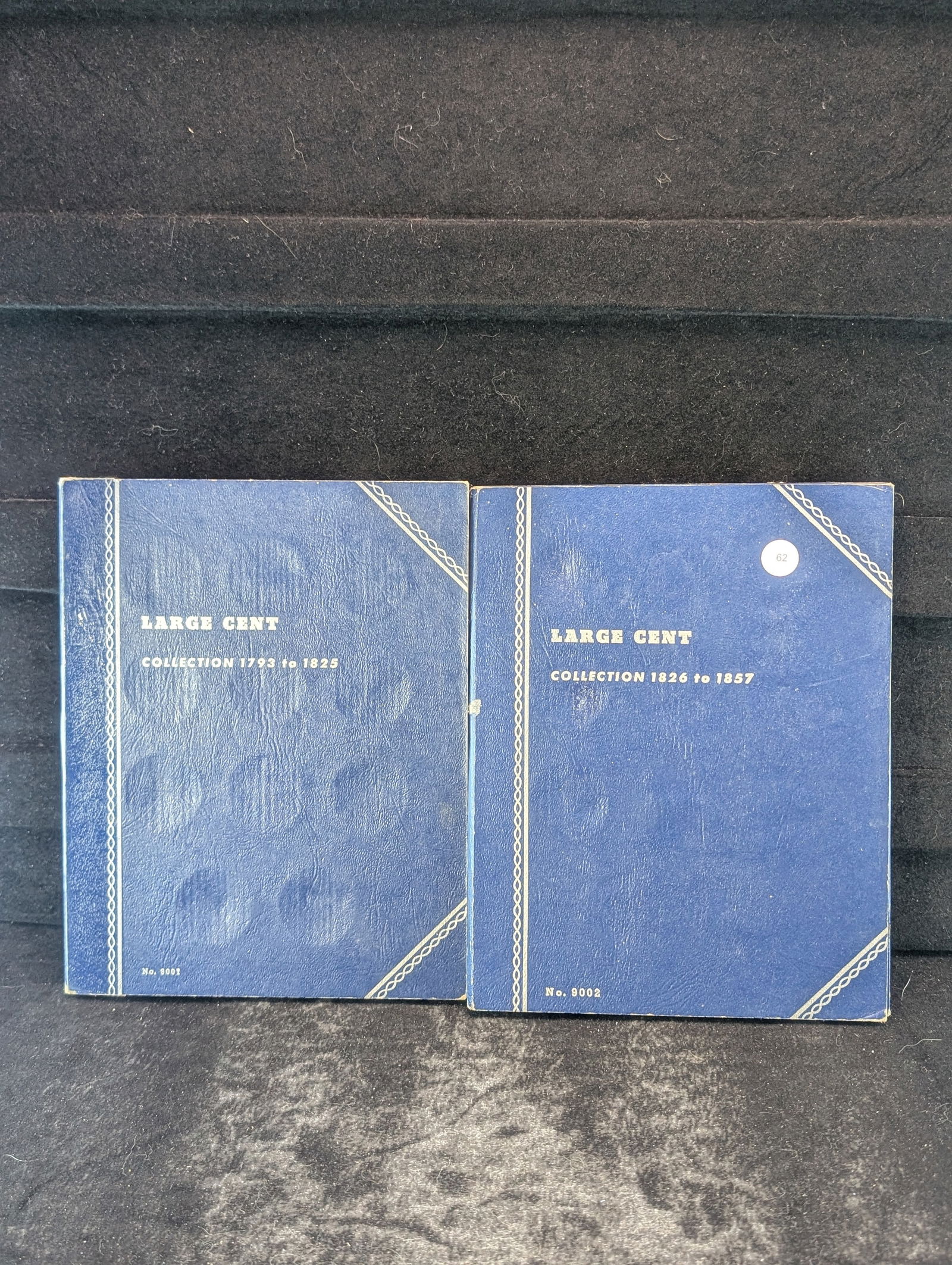 Two EMPTY Large Cent Whitman Coin Albums (1 of 5)