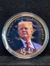 Trump Token (45 & 47), BU-New, Novelty