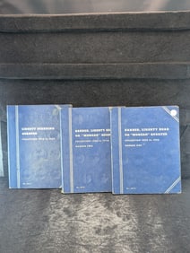 Three Assorted EMPTY Whitman Coin Albums