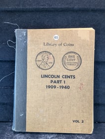 EMPTY Library Of Coins, Lincoln Cents Part 1
