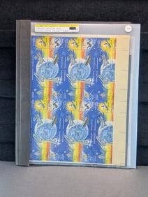 Folder Of Five Mint U.S. Sheets Of Stamps - All MOGNH