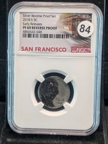 2018-S Reverse Proof Jefferson Nickel. NGC PF 69 Reverse Proof