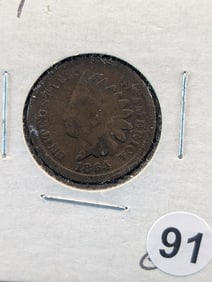 1864 Indian Head Cent