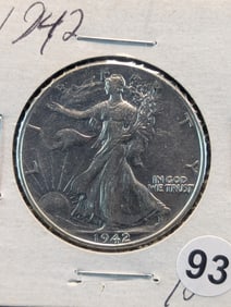 1942 Walking Liberty Half Dollar