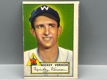 1952 Topps Mickey Vernon #106