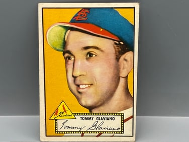 1952 Topps Tommy Glaviano #56