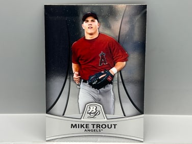 2010 Bowman Platinum Mike Trout Prospects RC #PP5