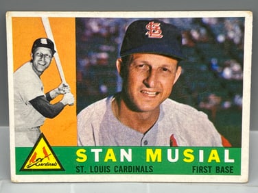 1960 Topps Stan Musial #250
