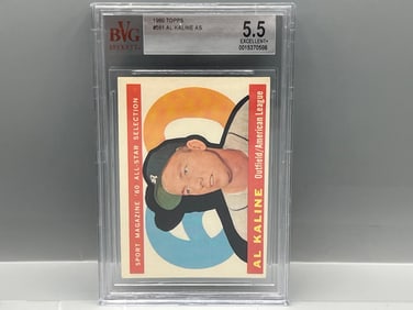 1960 Topps Al Kaline All Star #561 BVG 5.5