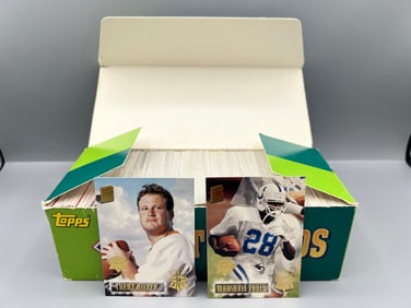 1994 Topps Stadium Club Super Bowl Gold Stamp Redemption Partial Set W/ Marshall Faulk RC & Trent