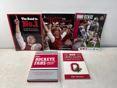 Lot of Assorted Ohio State Buckeyes Football Publications