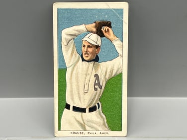 1909-11 T206 Harry Krause