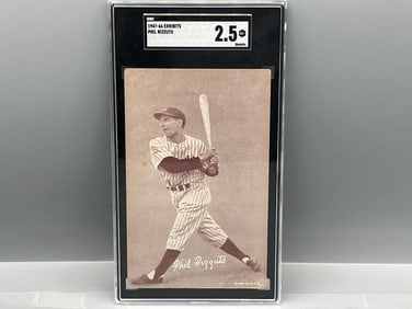 1947-66 Exhibits Phil Rizzuto SGC 2.5