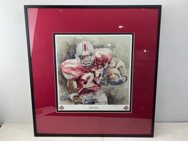 Eddie George Ohio State Football Heisman Trophy Winner Big B (Greg Brodbeck) Original Limited