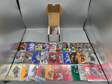 Box of Assorted Football Numbered Cards W/ Many Stars