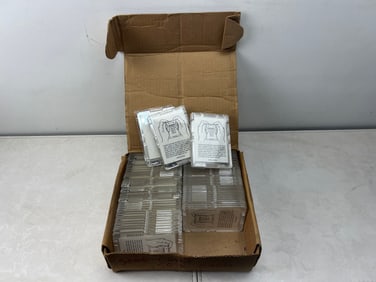 Box of Unused Snap It Junior Case Sports Card Holders
