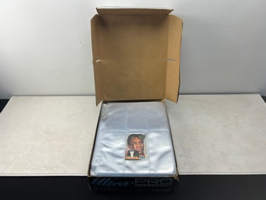 Box of Unused Ultra Pro 6-Pocket Sports Card Binder Pages