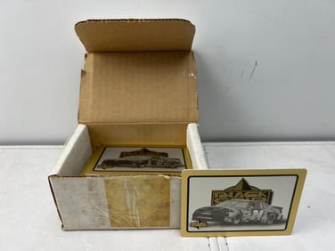 1996 Finish Line Black Gold Racing Steel Card Set