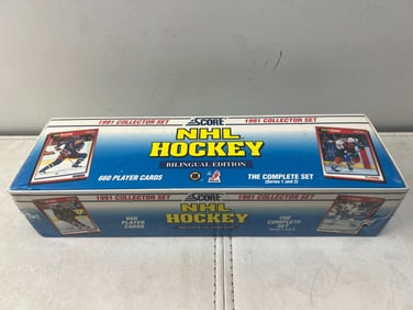 1991 Score Hockey Factory Sealed Set