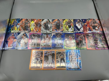 Lot of Basketball Numbered Cards W/ Stars