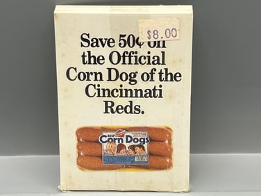 1990 Kahns Cincinnati Reds Baseball Sealed Team Set