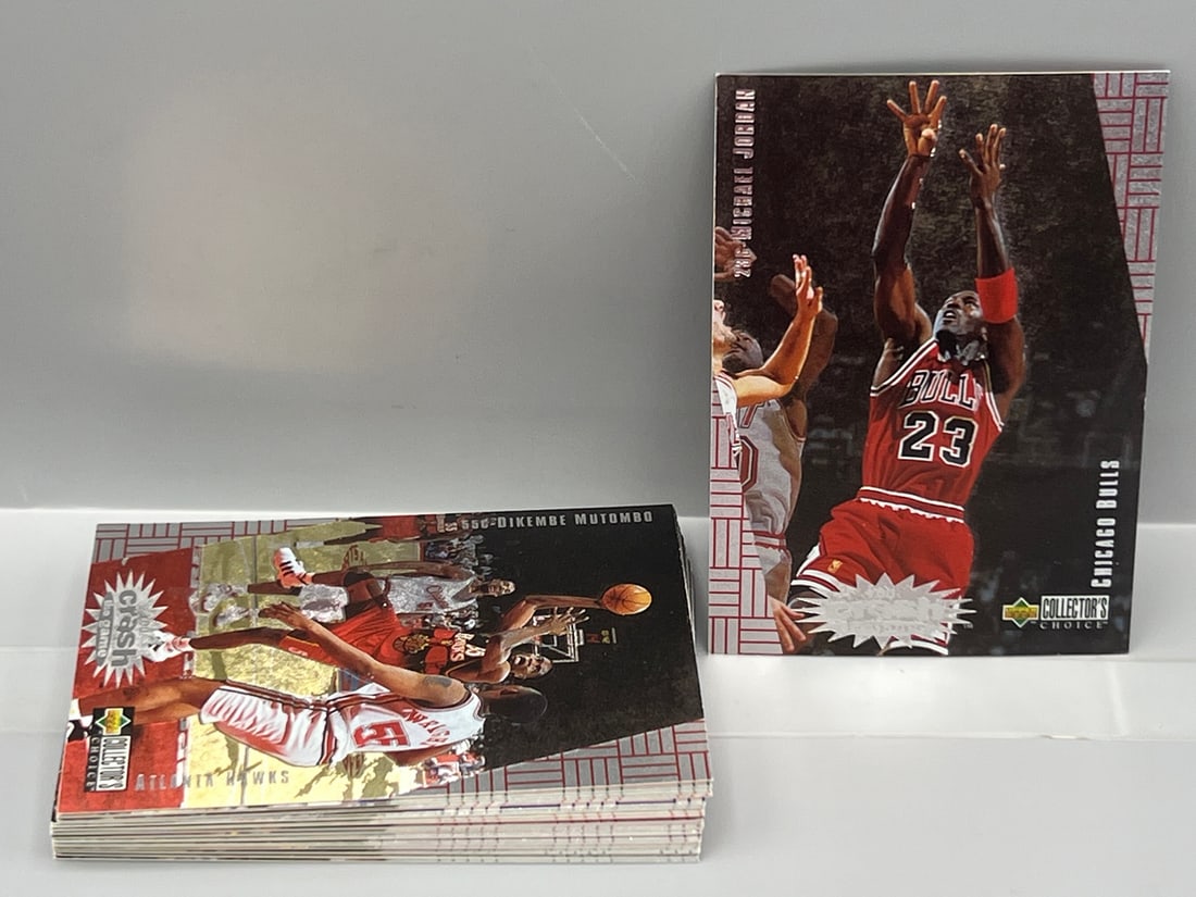 1997-98 Upper Deck Collector's Choice Crash The Game Basketball Complete Set - Michael Jordan (1 of 3)