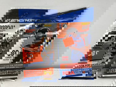 2020-21 Panini Donruss Basketball Sealed Value Pack & 2021-22 Panini NBA Hoops Basketball Sealed