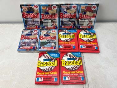 Lot of (10) 1988 Donruss Baseball Sealed Packs