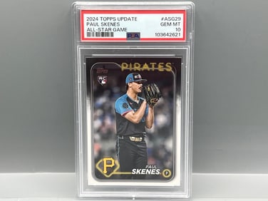2024 Topps Update Paul Skenes All Star Game RC #ASG29 PSA Gem Mint 10