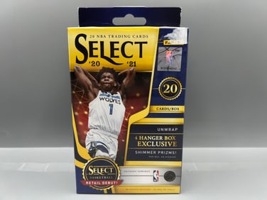 2020-21 Panini Select Basketball Sealed Hanger Box