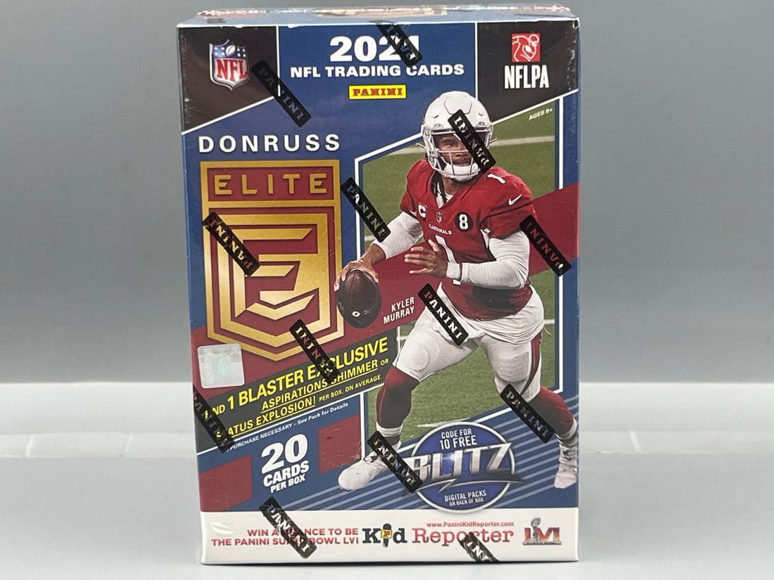 2021 Panini Donruss Elite Football Sealed Blaster Box: 2021 Panini Donruss Elite Football Sealed Blaster Box