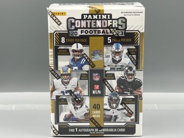 2023 Panini Contenders Football Sealed Blaster Box