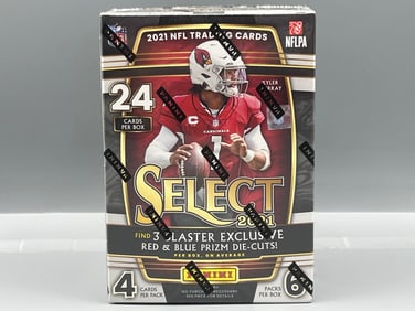 2021 Panini Select Football Sealed Blaster Box