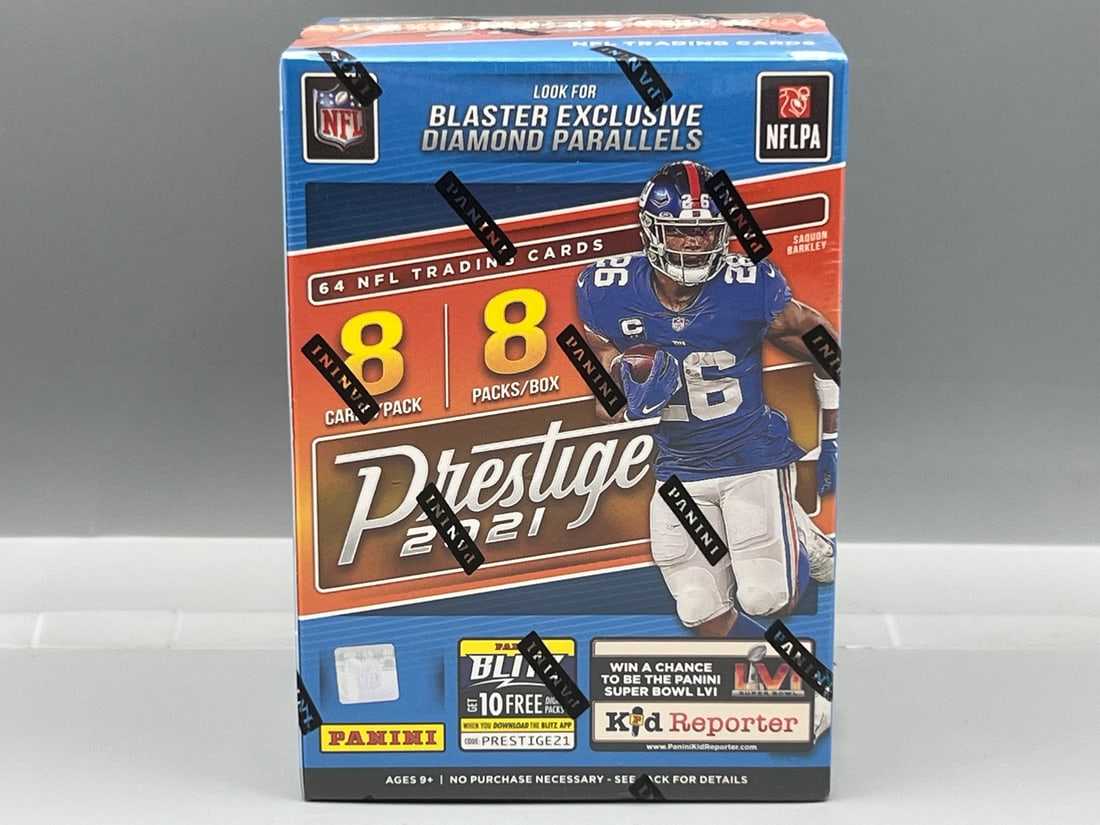 2021 Panini Prestige Football Sealed Blaster Box: 2021 Panini Prestige Football Sealed Blaster Box