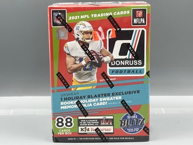 2021 Panini Donruss Football Sealed Blaster Box