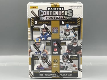 2023 Panini Contenders Football Sealed Blaster Box