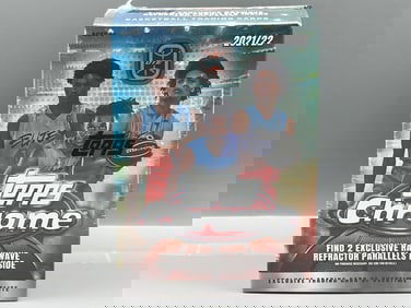 2021-22 Topps Chrome OTE Basketball Sealed Blaster Box