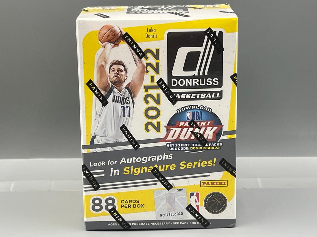 2021-22 Panini Donruss Basketball Sealed Blaster Box: 2021-22 Panini Donruss Basketball Sealed Blaster Box