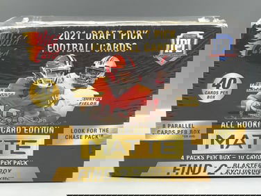 2021 Wild Card Matte Draft Picks Football Sealed Blaster Box