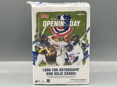 2021 Topps Opening Day Baseball Sealed Blaster Box