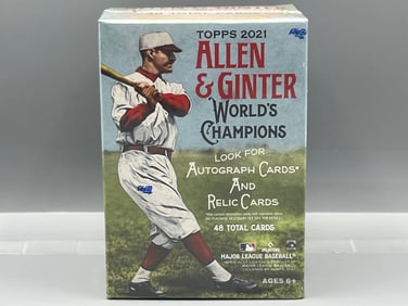 2021 Topps Allen & Ginter Baseball Sealed Blaster Box
