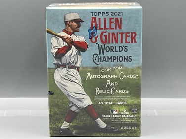 2021 Topps Allen & Ginter Baseball Sealed Blaster Box