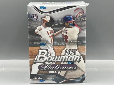 2021 Bowman Platinum Baseball Sealed Blaster Box