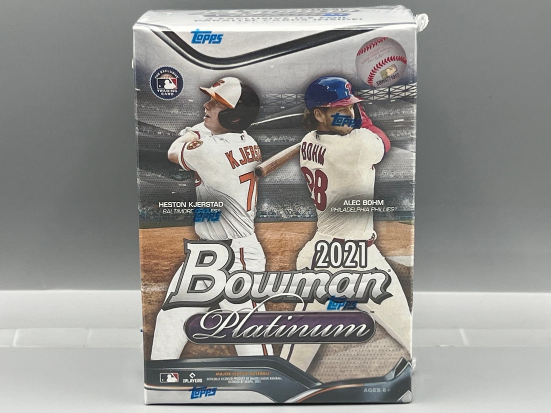 2021 Bowman Platinum Baseball Sealed Blaster Box (1 of 3)