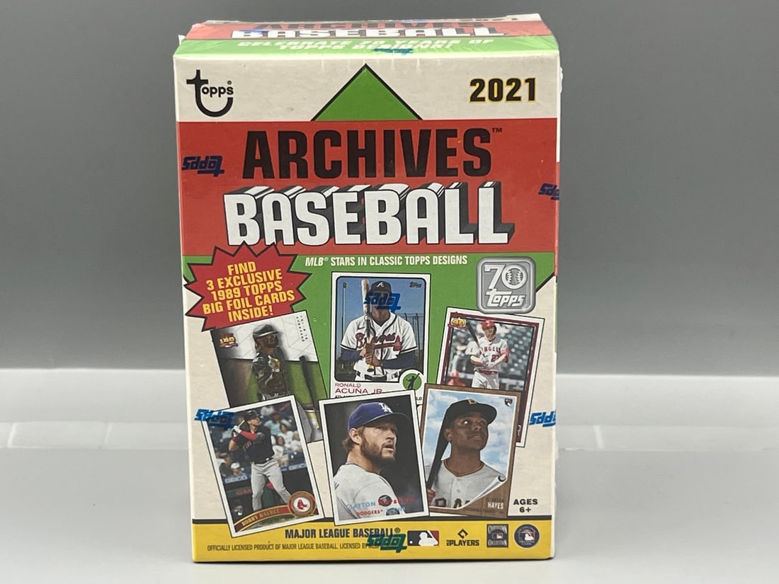 2021 Topps Archives Baseball Sealed Blaster Box (1 of 3)