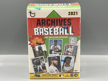 2021 Topps Archives Baseball Sealed Blaster Box