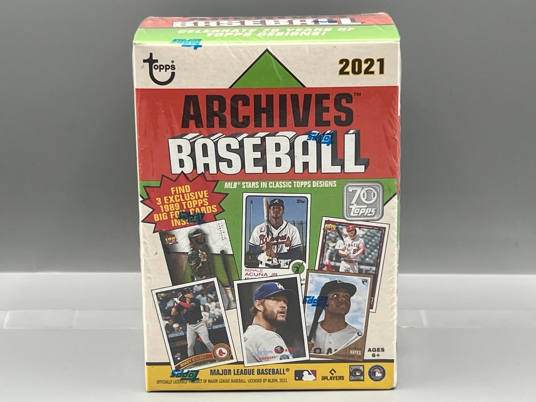 2021 Topps Archives Baseball Sealed Blaster Box (1 of 3)